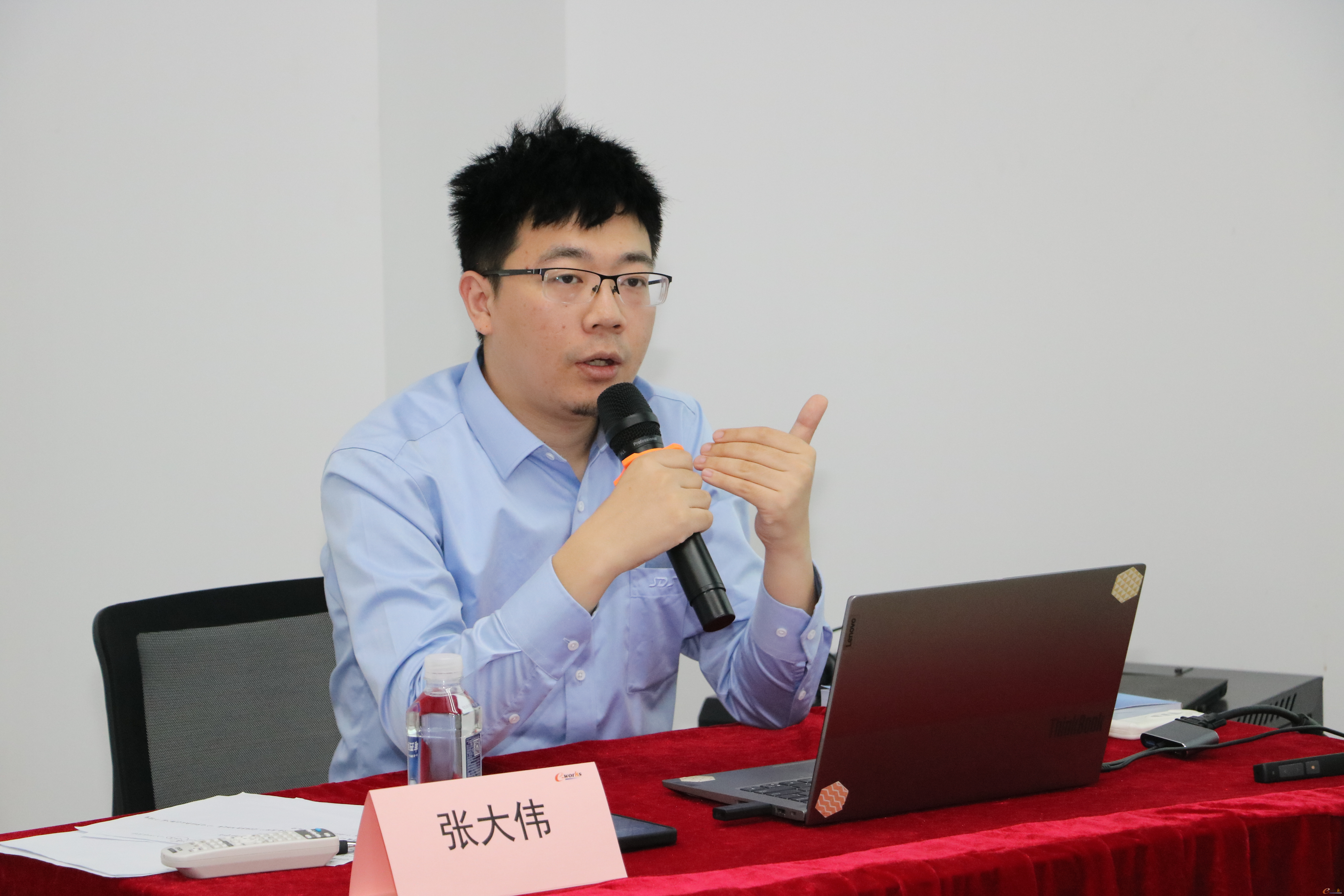 图7 上海纳铁福传动系统有限公司企业数字化推进工作小组数字化推进经理张大伟